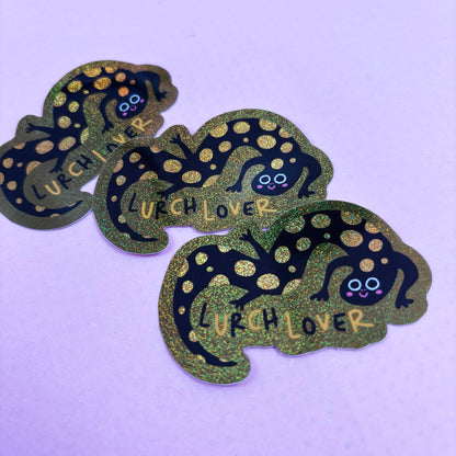 Lurchlover Glitzer Sticker