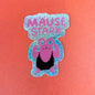 Mäusestark Glitzer Sticker