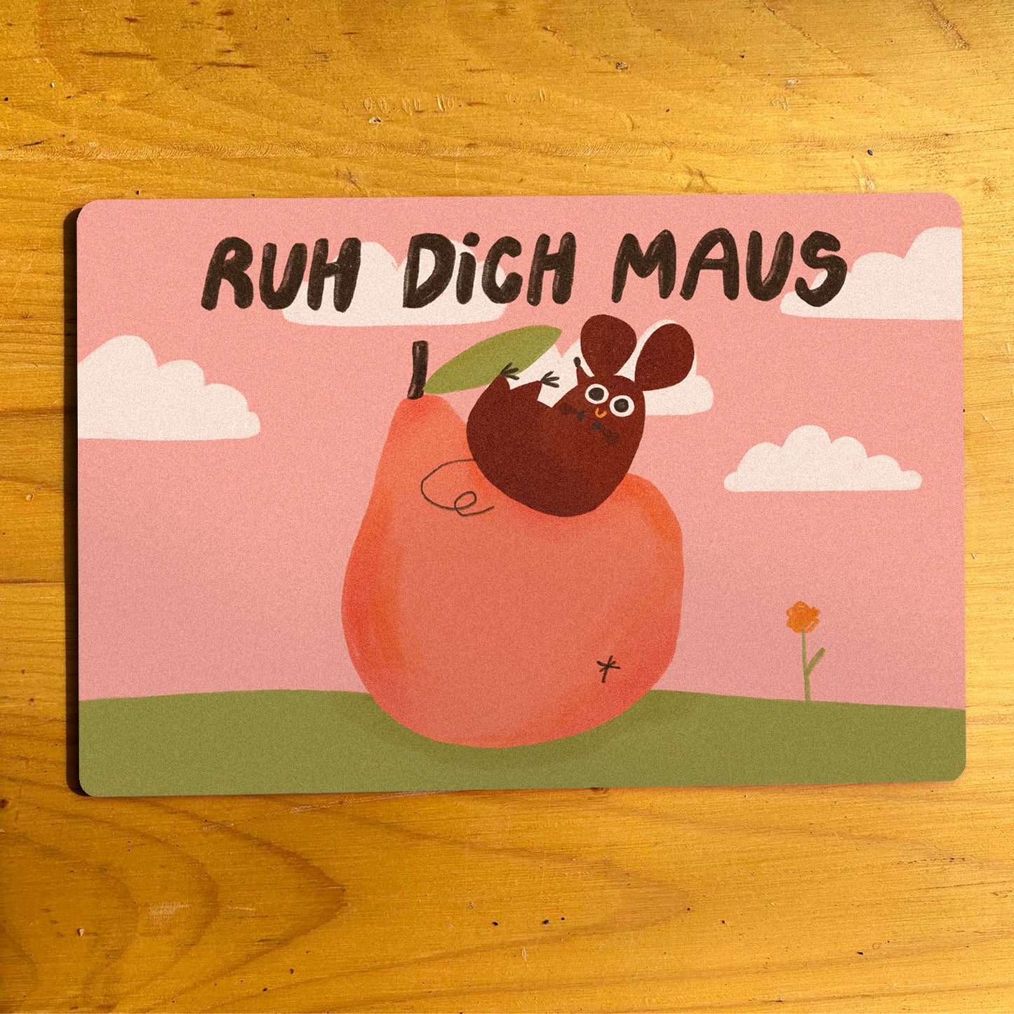Frühstücksbrettchen Maus