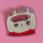 Migraine Warrior Glitzer Sticker