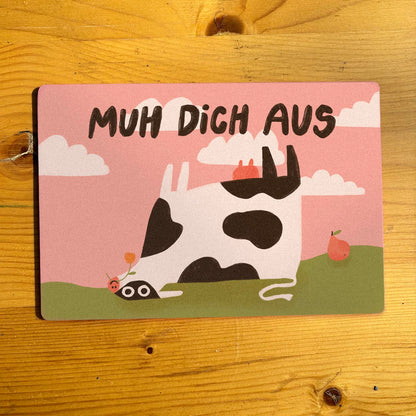 Frühstücksbrettchen Kuh