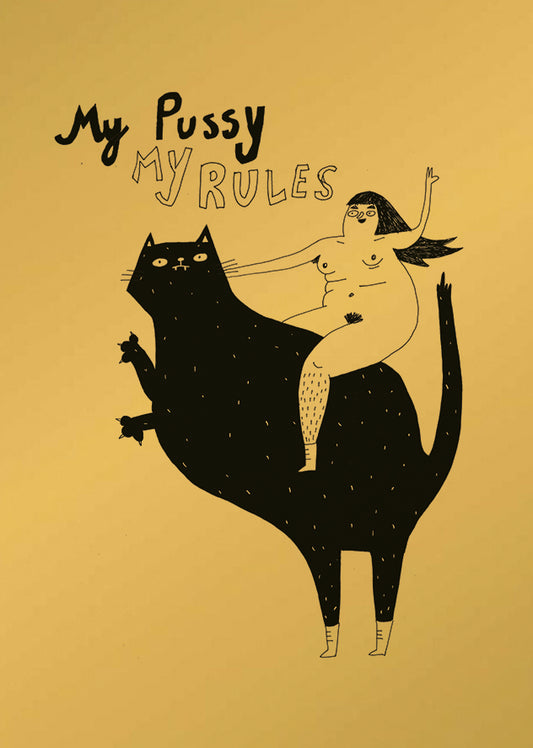 Postkarte 100 Die Goldene 100!