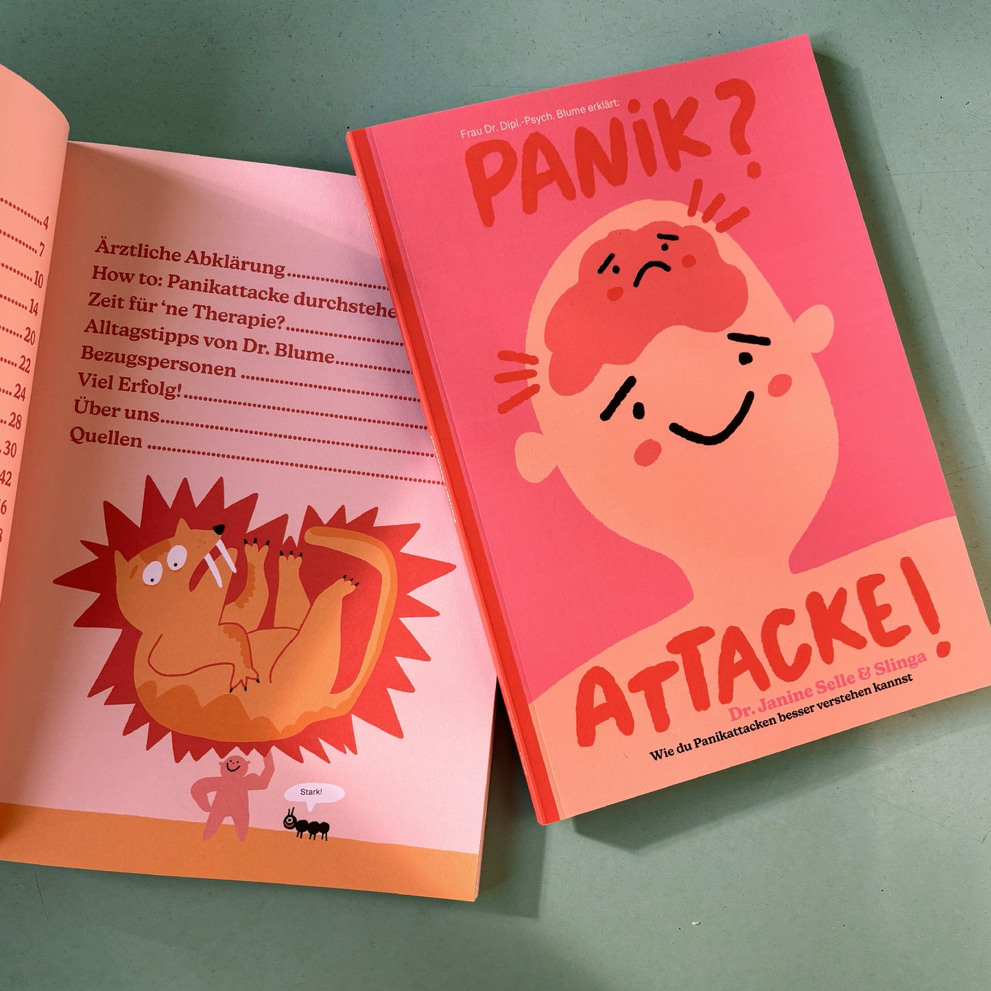 Panik? Attacke! – Dr. Janine Selle, Slinga