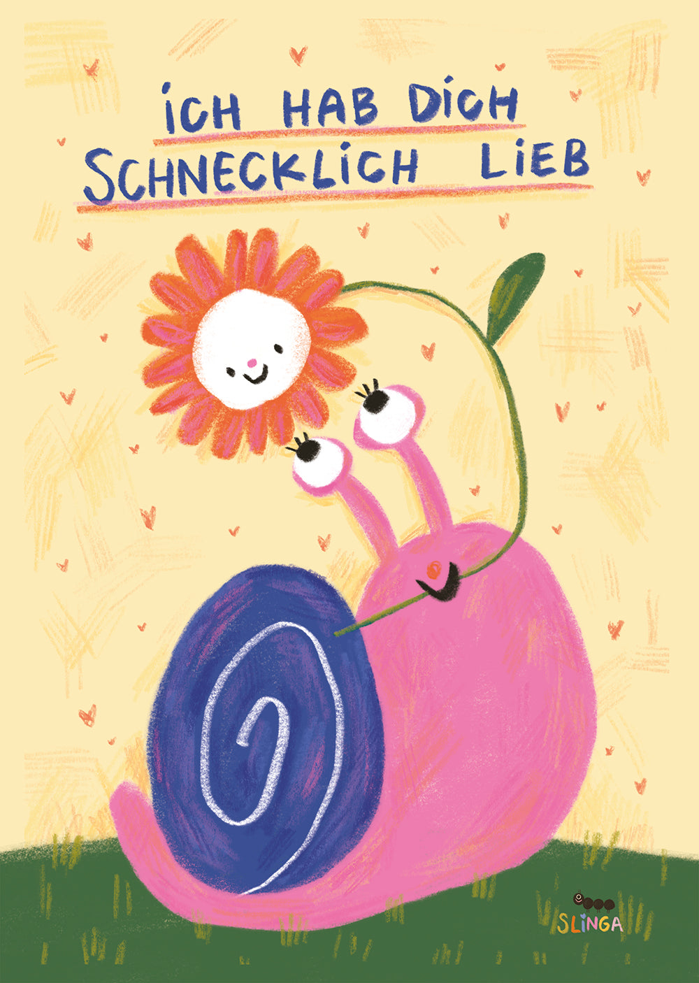 Schnecklich lieb Print