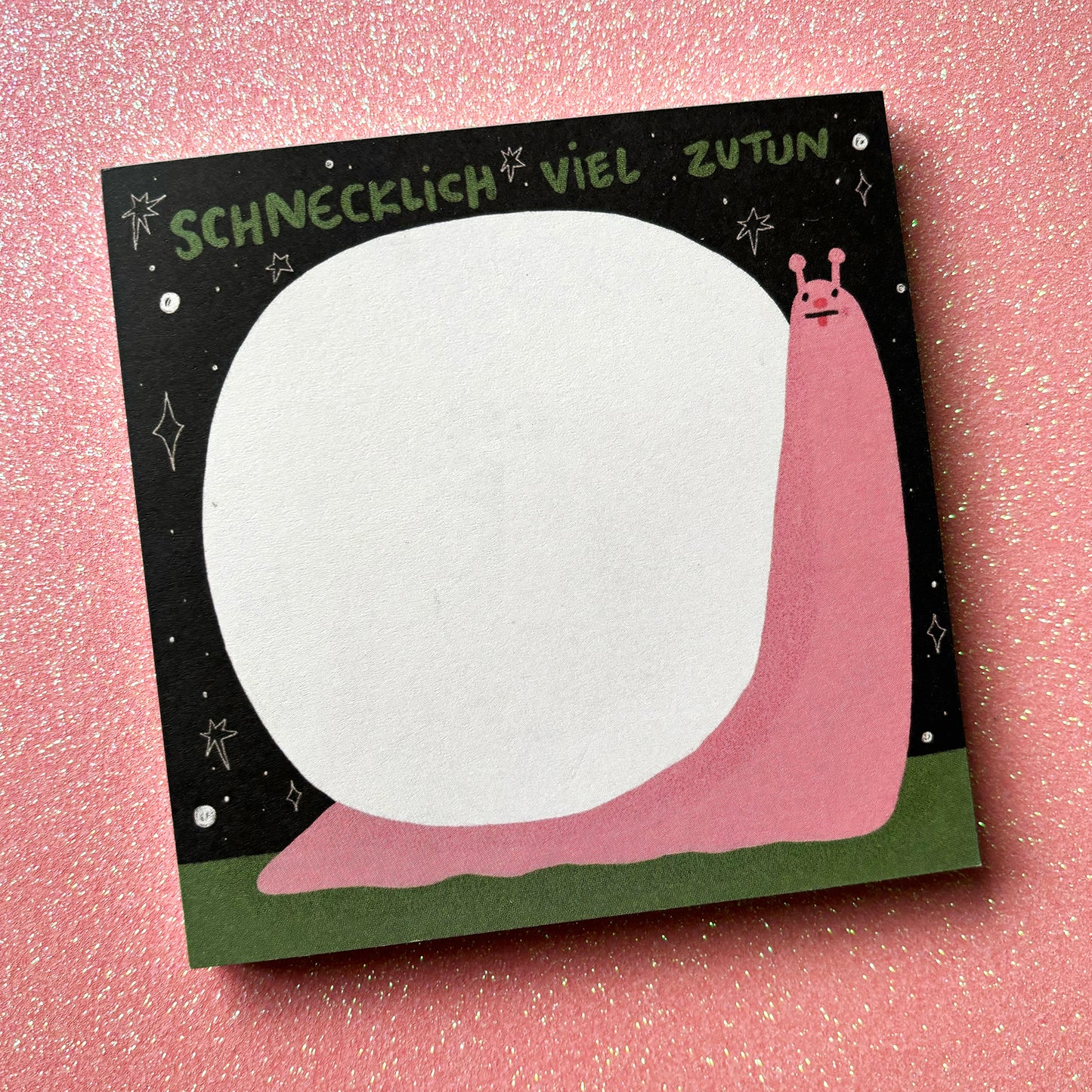 Schnecklich viel zu tun Block