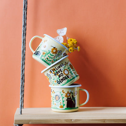 Emaille Tasse