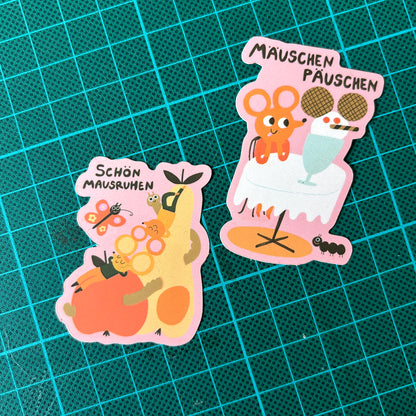 Schön Mausruhen Sticker
