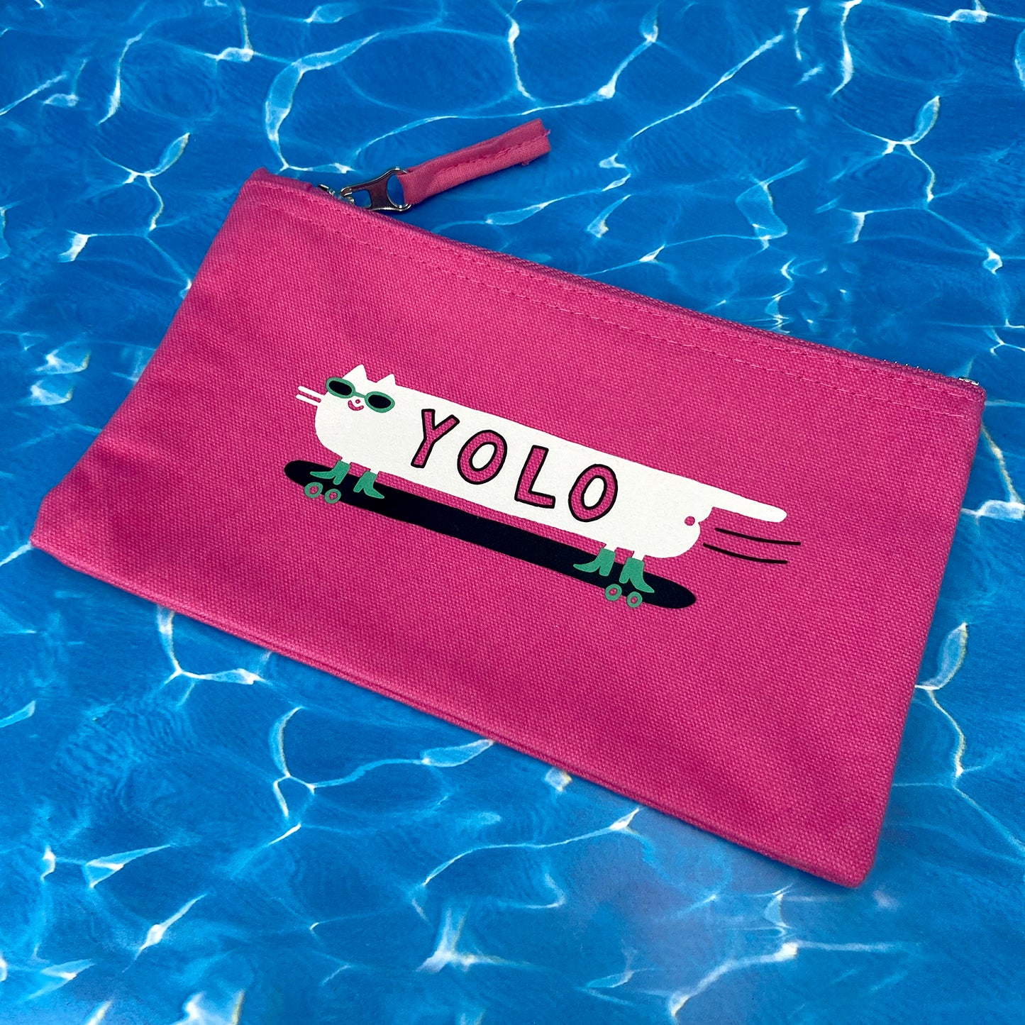 YOLO Zipper Bag