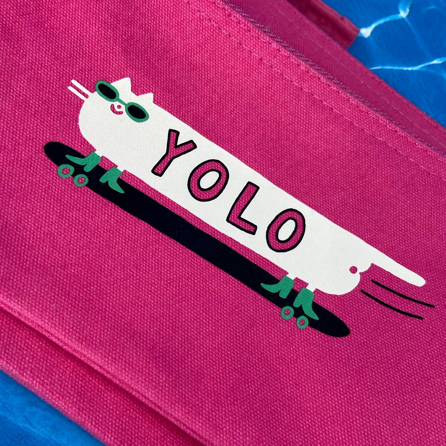 YOLO Zipper Bag