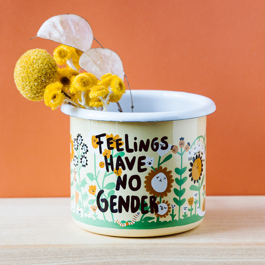 Emaille Tasse