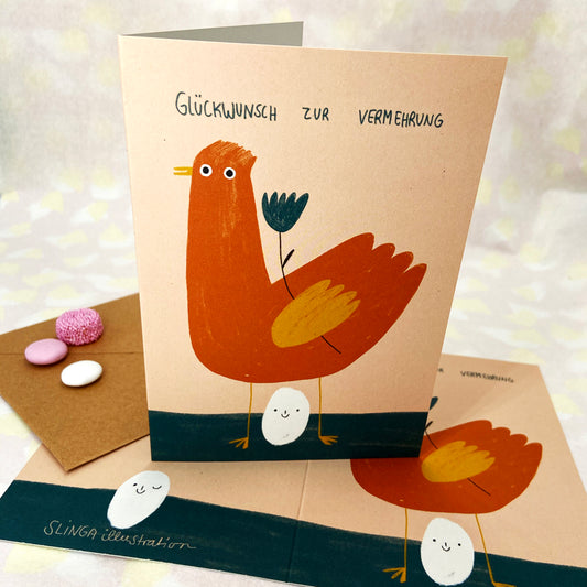 Klappkarte zur Vermehrung