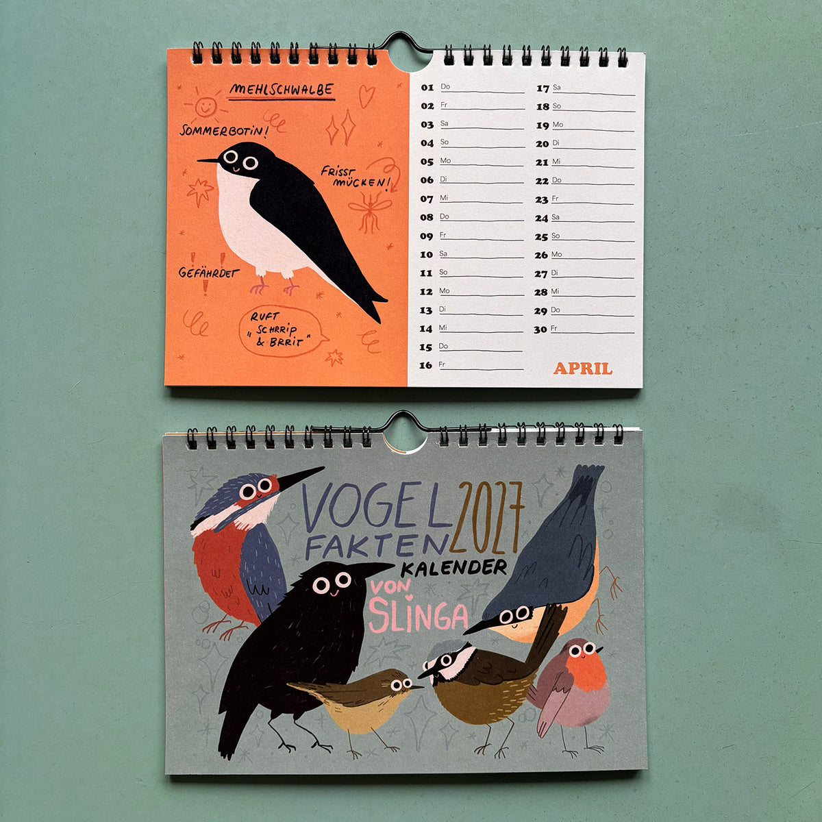 Vogel Fakten Kalender 2027