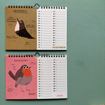 Vogel Fakten Kalender 2027