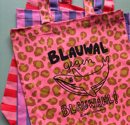 Blauwal gegen Blauwahl Beutel