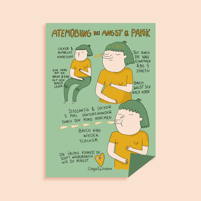 Angst&Panik Wendeprint A4 Grün