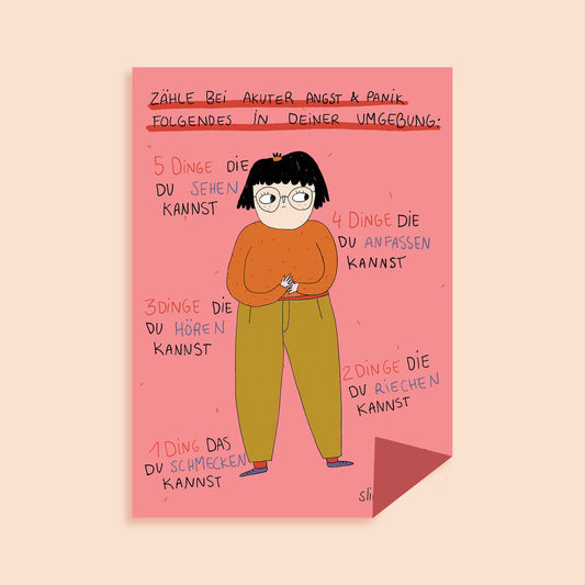 Angst&Panik Wendeprint A4 Rosa