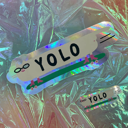 YOLO Sticker Groß!