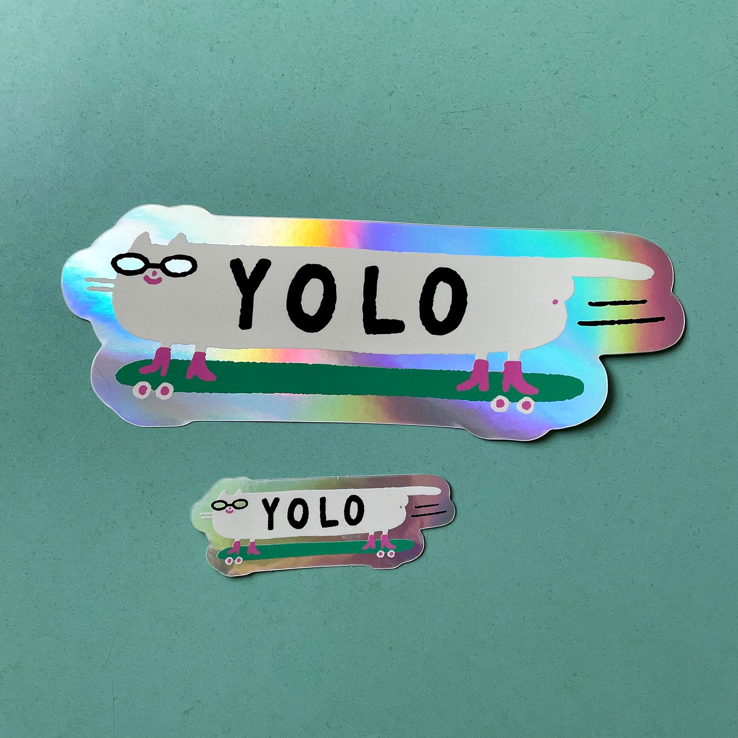 YOLO Sticker Groß!