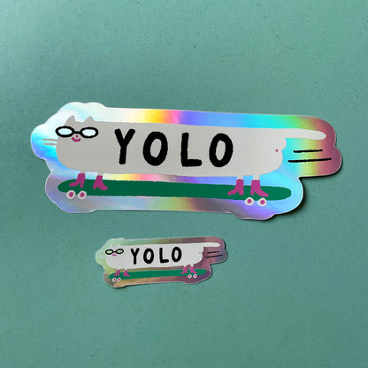 YOLO Sticker Groß!