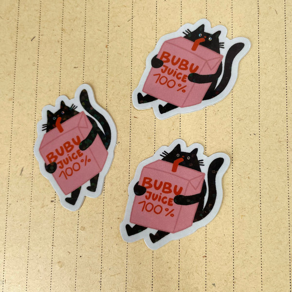 Bubu Juice Sticker